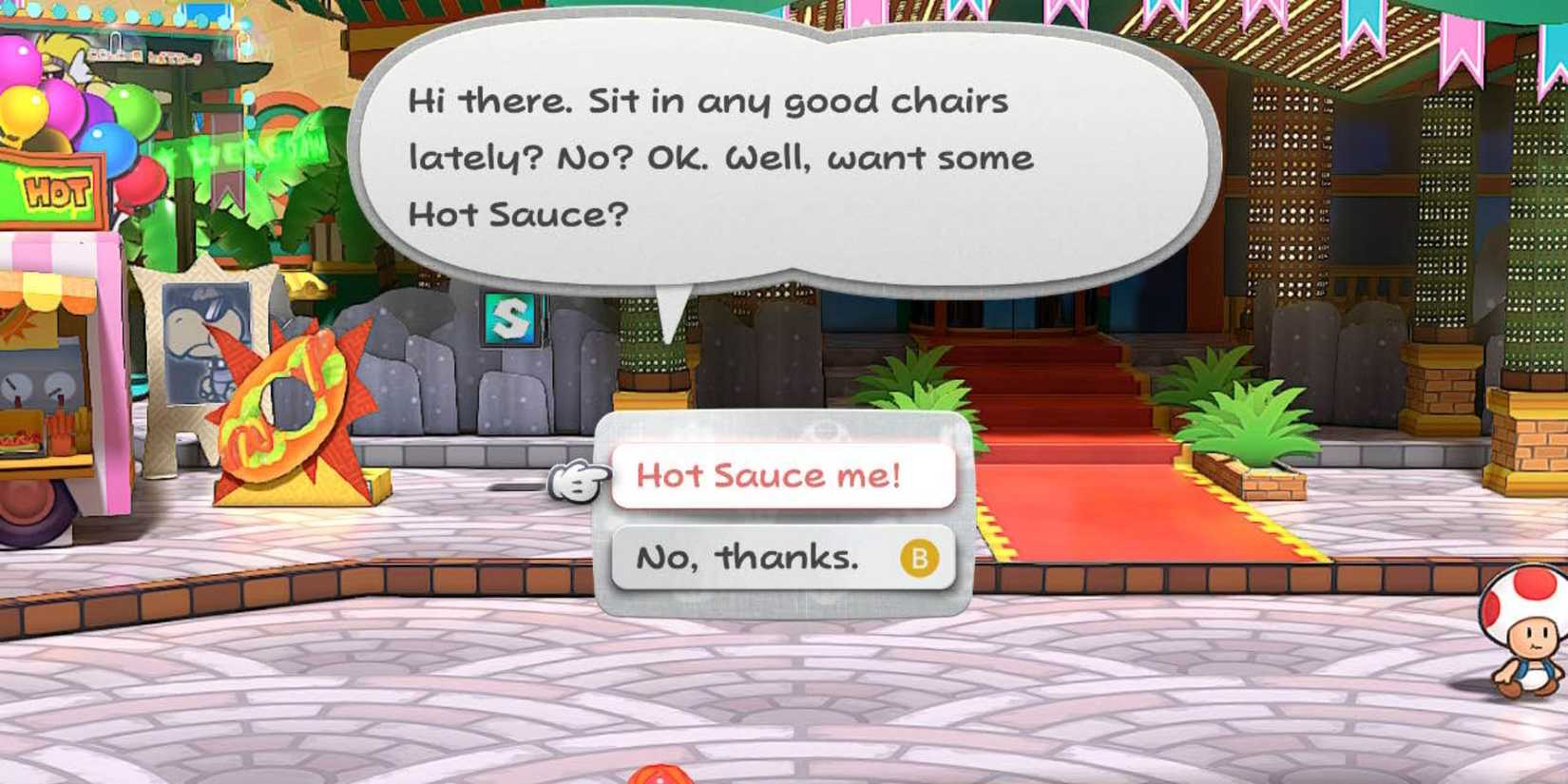 paper mario the thousand year door - hot sauce