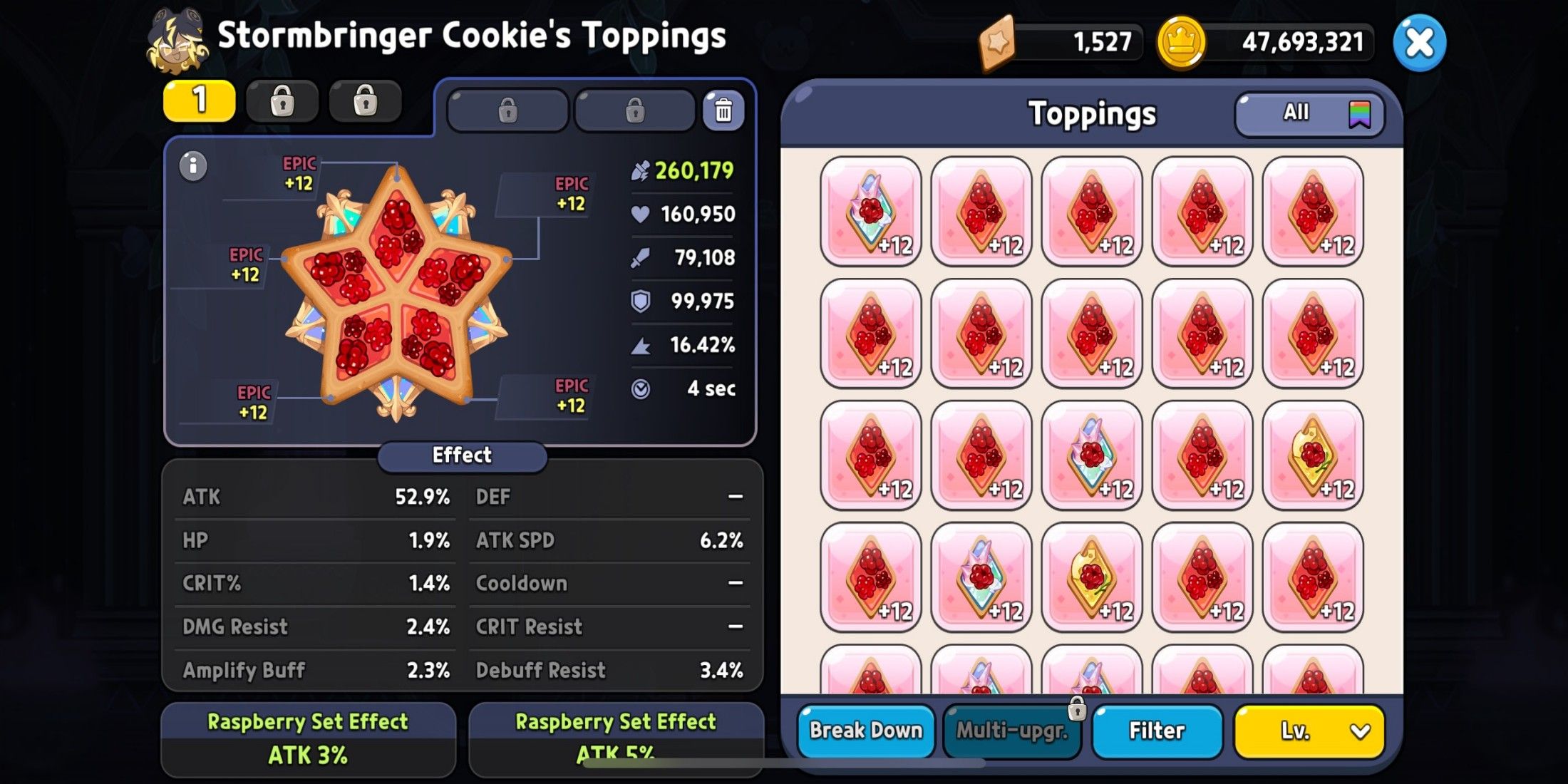 Stormbringer Cookie Cookie Run Kingdom toppings