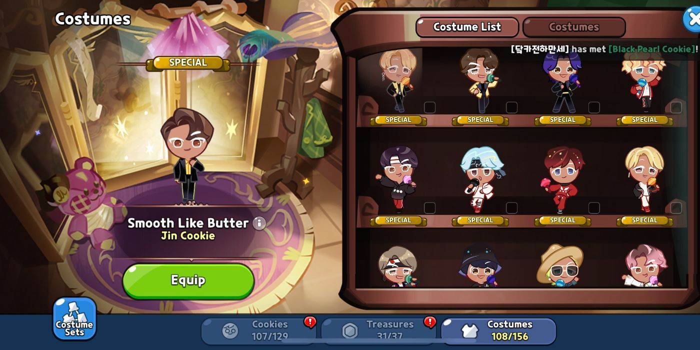 Лучшие костюмы Cookie Run Kingdom Cookie в рейтинге