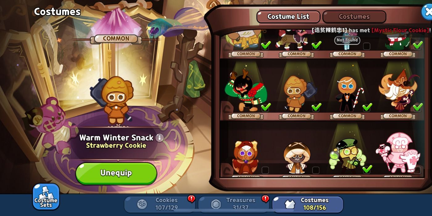 Лучшие костюмы Cookie Run Kingdom Cookie в рейтинге