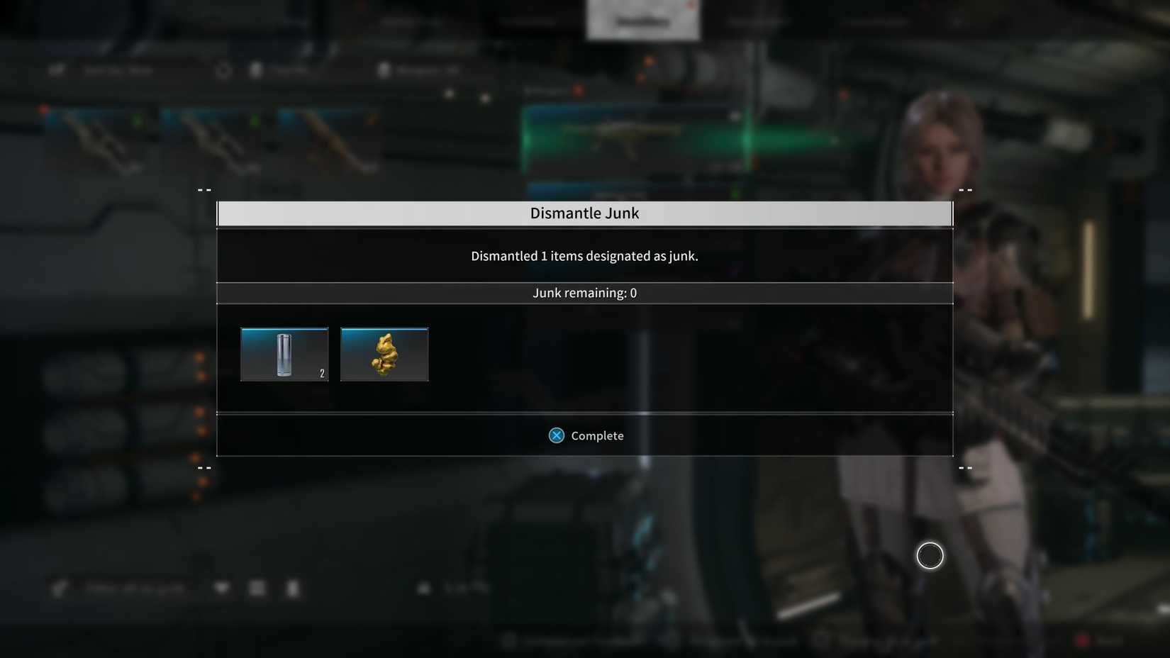the first descendant dismantle weapons 2