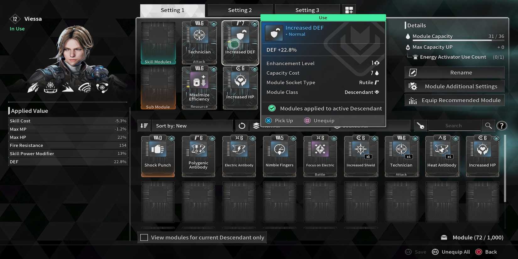 Increased Defense Module in The First Descendant