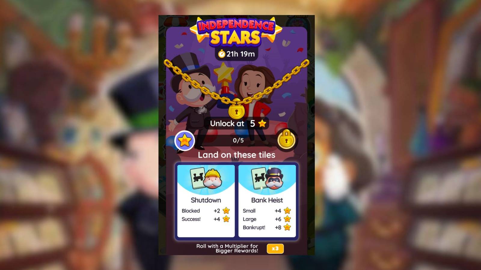 independence stars monopoly go