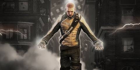 Infamous Cole McGrath powering up