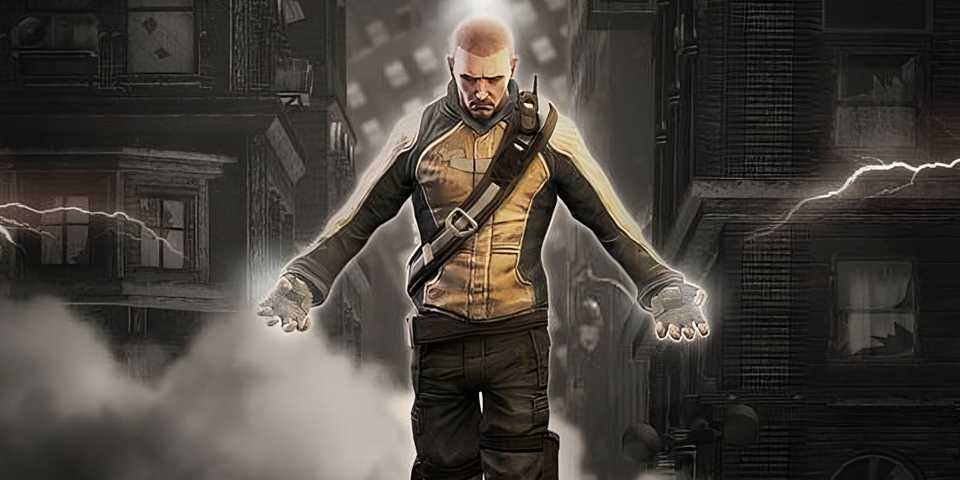 Infamous Cole McGrath powering up