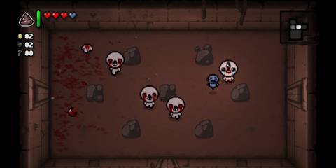 Isaac running in The binding of Isaac