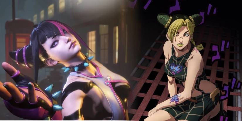 Juri Han from Street Fighter and Jolyne Kujo from JoJo's Bizarre Adventure