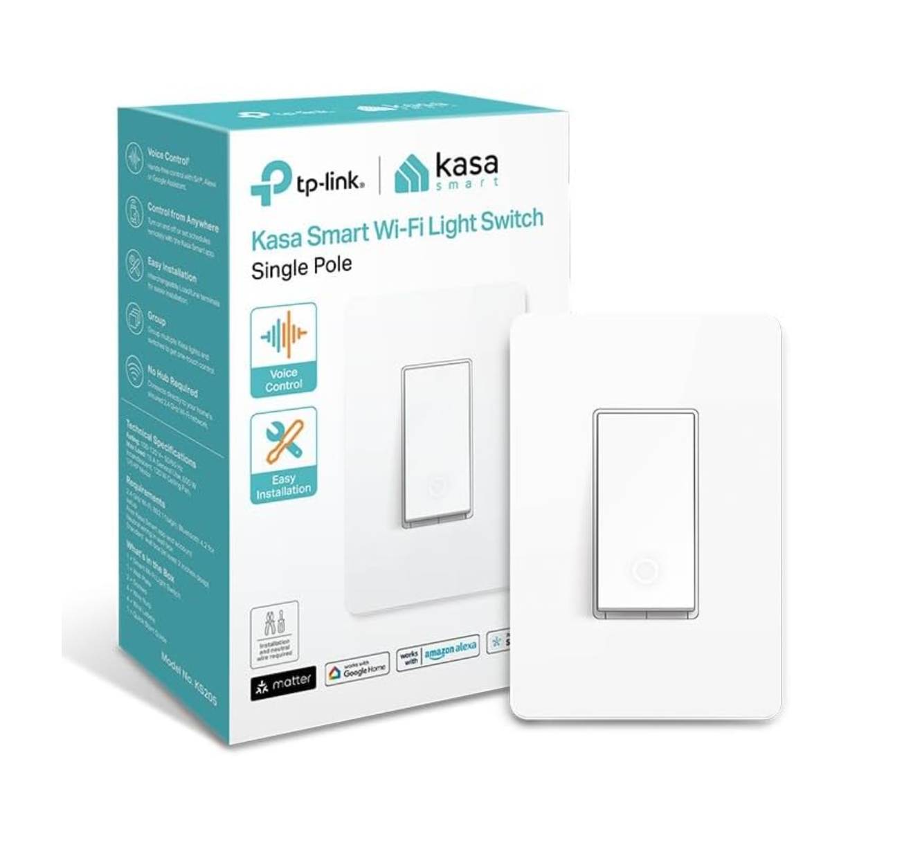 Kasa Matter Smart Light Switch