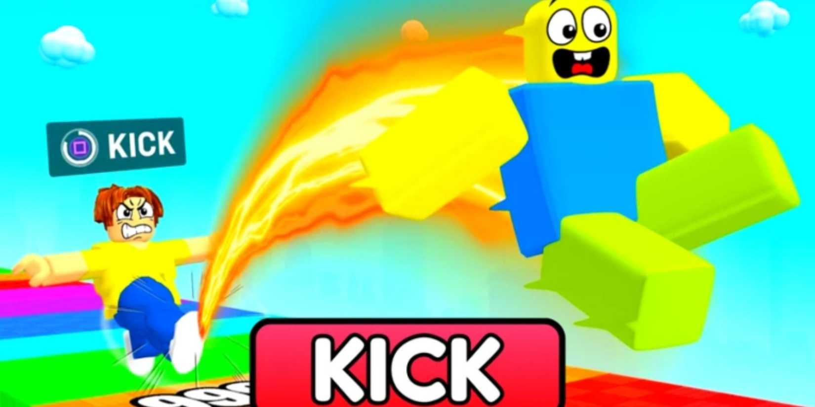 Kick A Friend characters