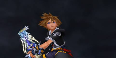 kingdom hearts 2 final mix sora holding ultima weapon