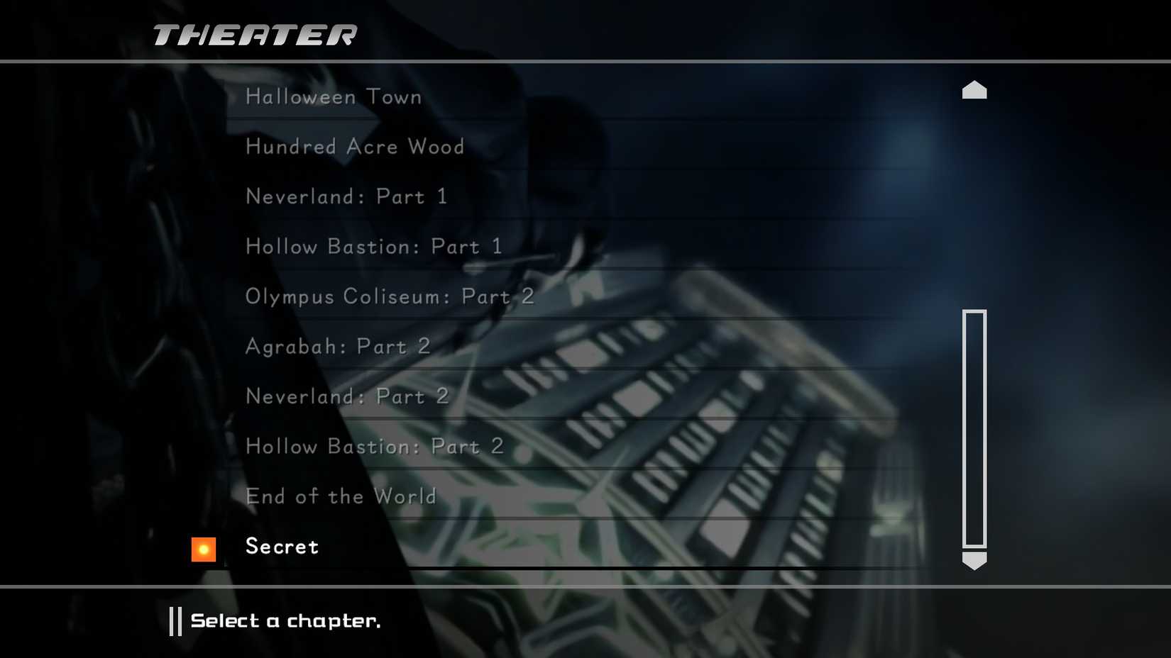 kingdom hearts final mix theater mode with secret endings