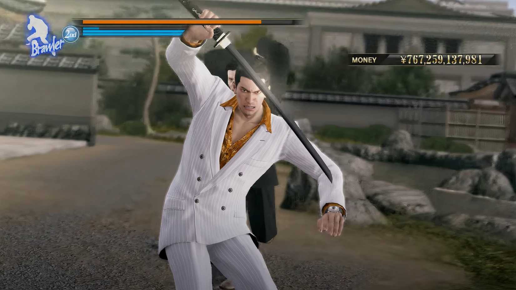 Image of Kiryu in battle with the Tojo Clan in Yakuza 0
