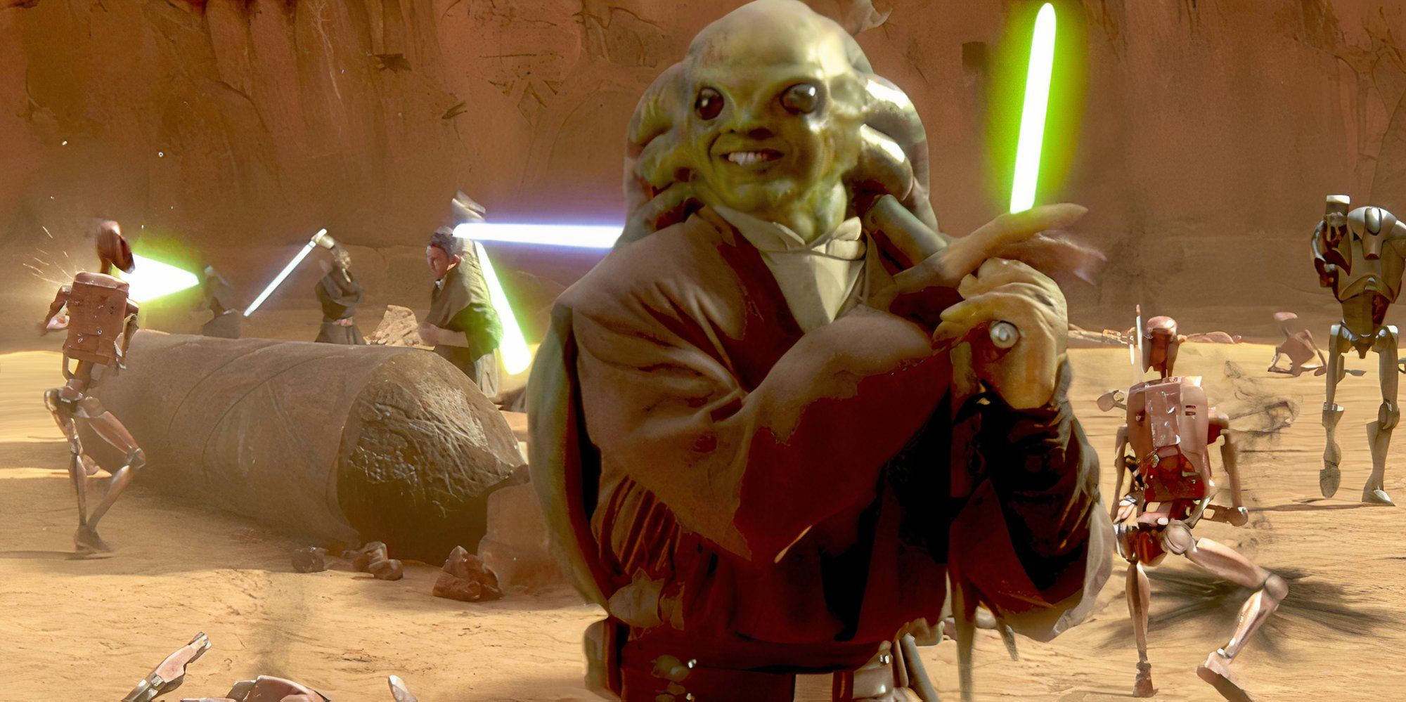 Kit Fisto In Star Wars Attack Of The Clones