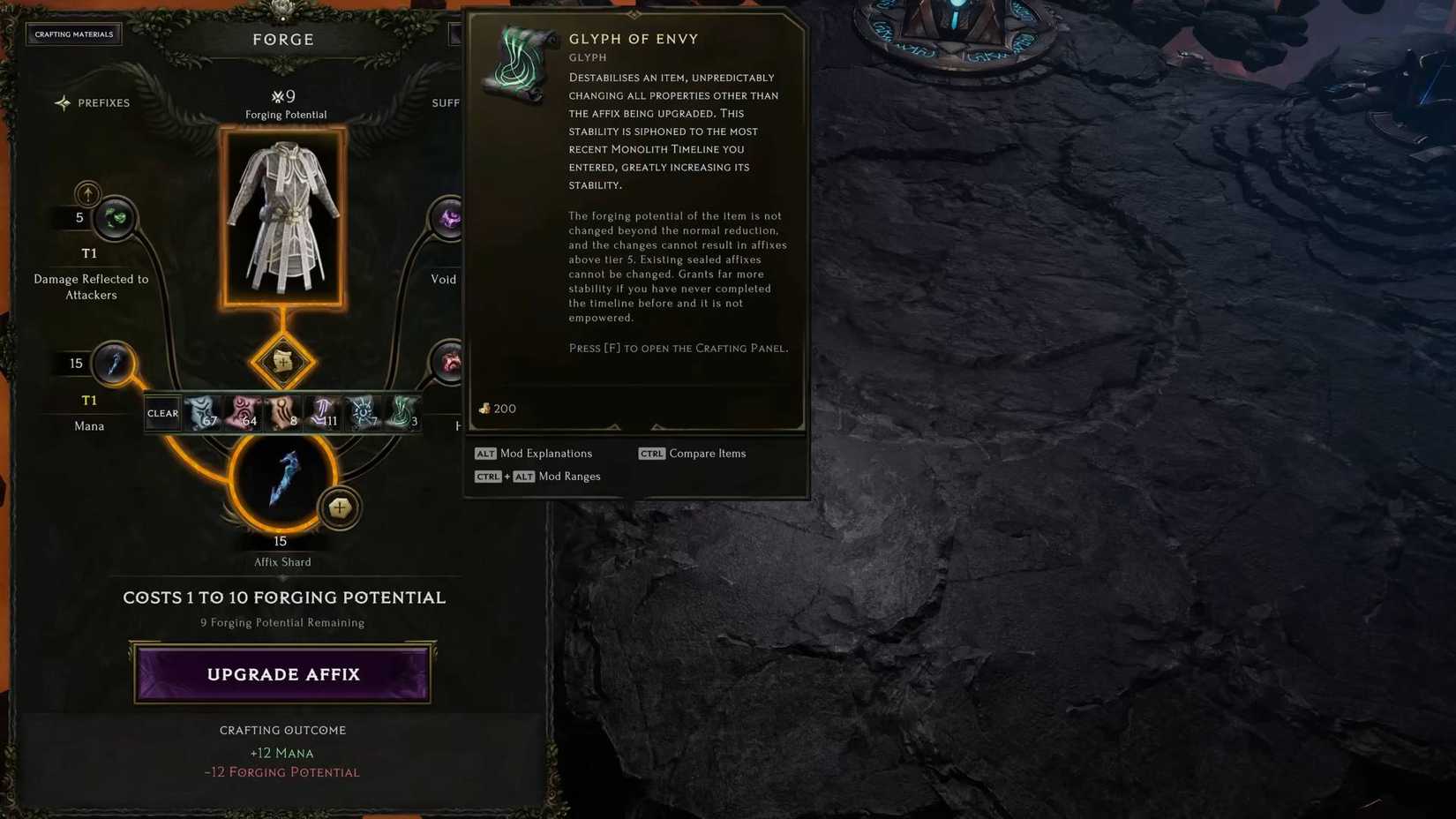 Last Epoch Glyph of Envy