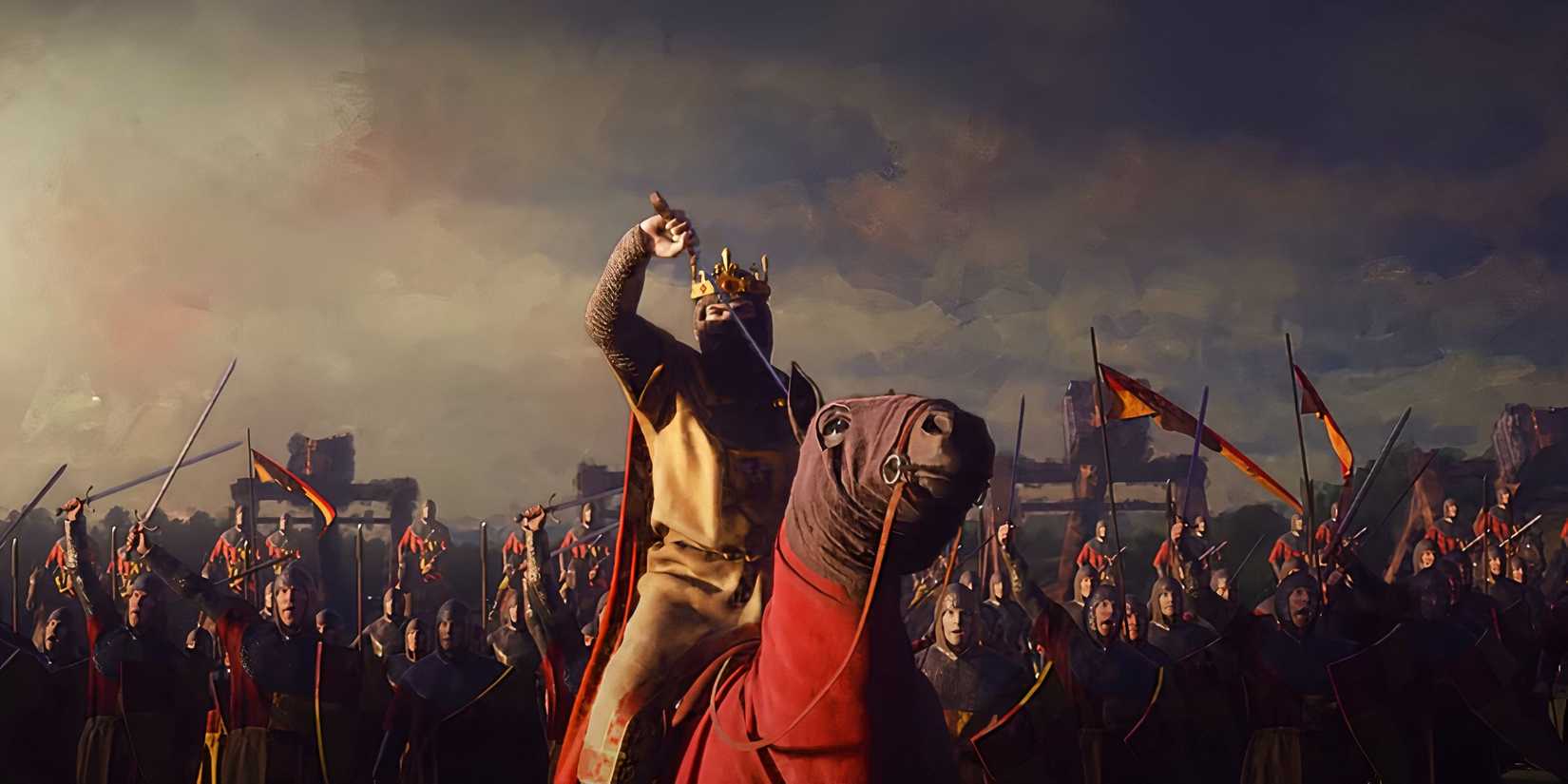 Leading an army in Crusader Kings 3