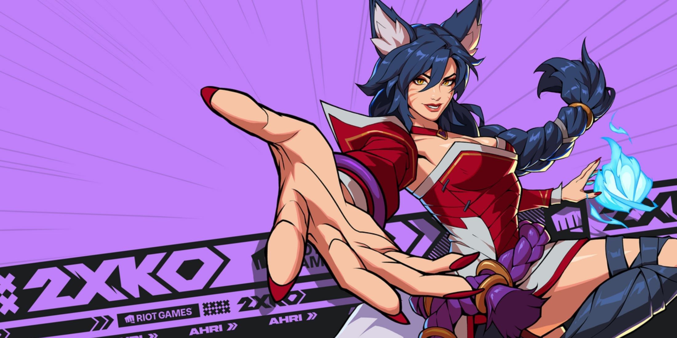 League of Legends Fighting Game 2KXO Reveals Ahri Skin