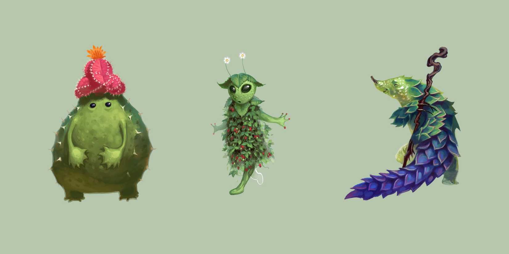 Leshies in Pathfinder 2e