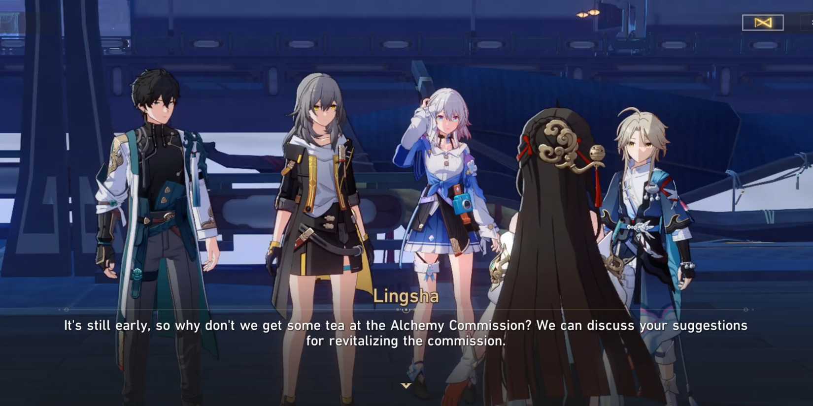 lingsha invites players for tea in honkai star rail