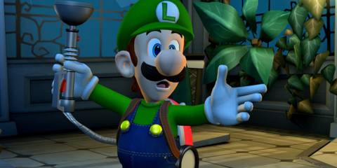 Luigi in Luigi's Mansion 2: Dark Moon