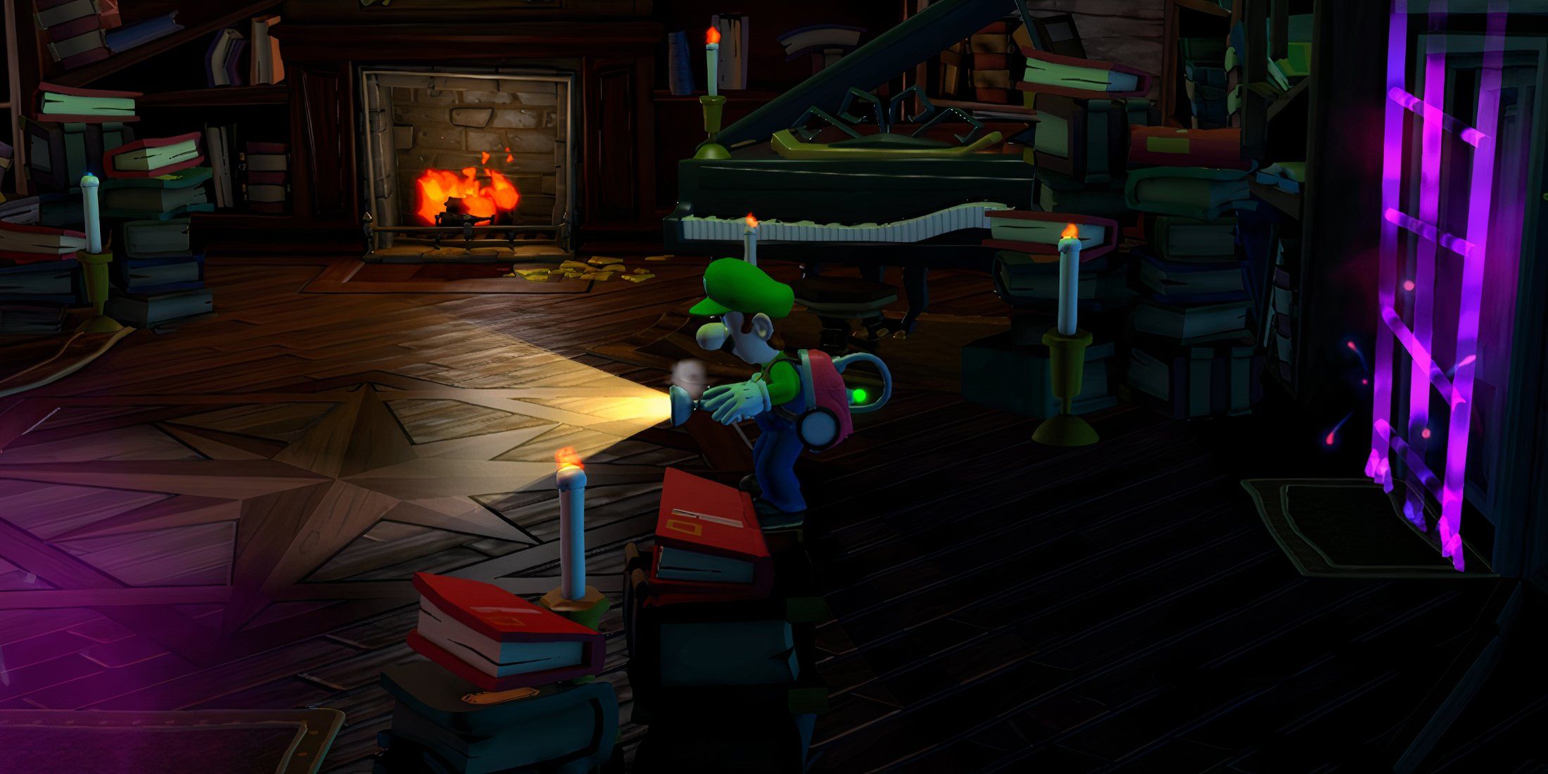 luigi's mansion 2 library