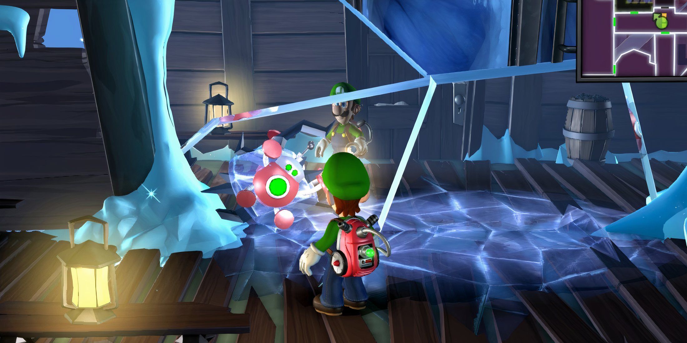 How to Get Fire Back to the Chalet in Luigi's Mansion 2