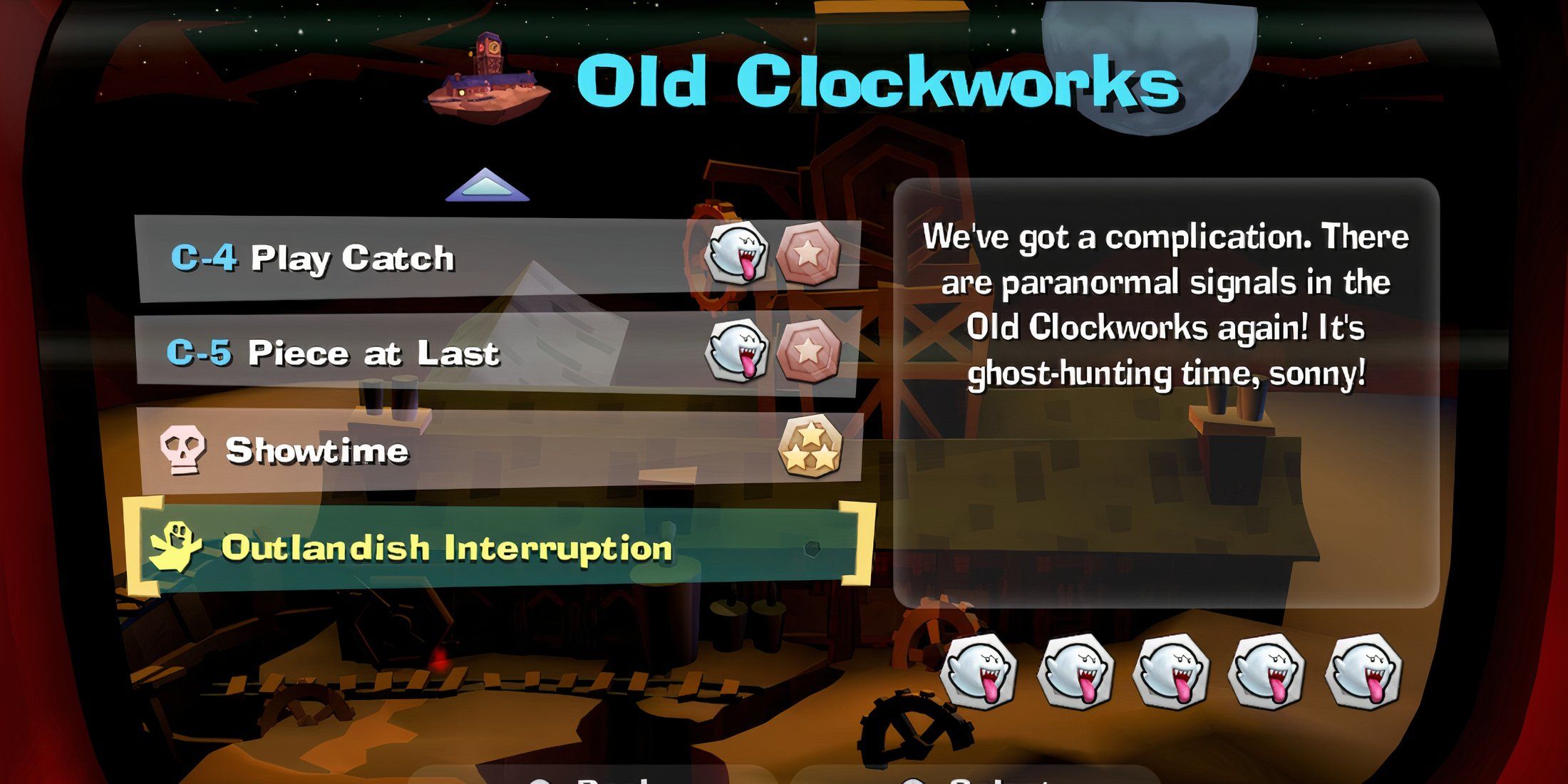 Особняк Луиджи 2: все локации Бу в Old Clockworks