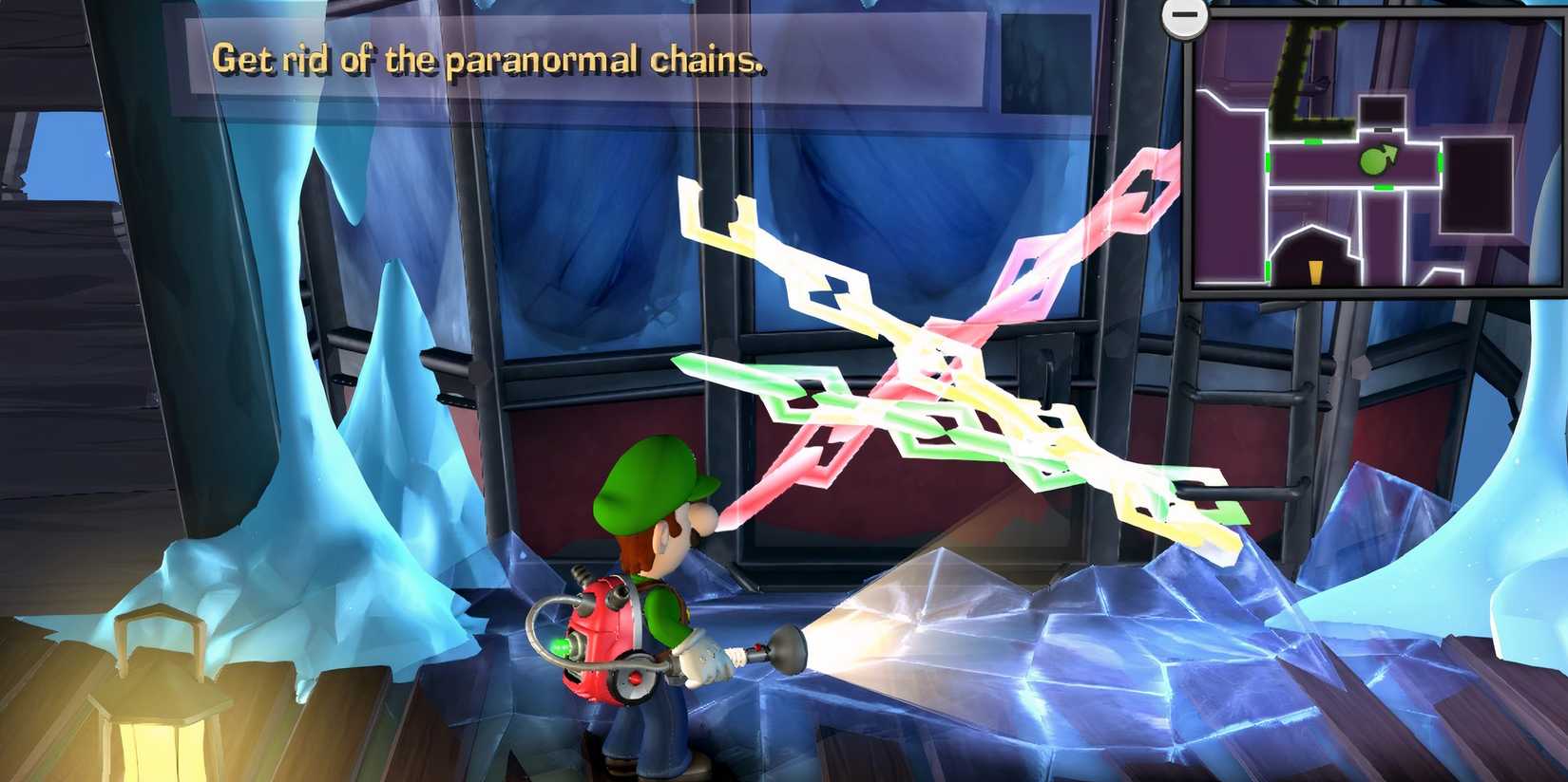 luigi's mansion 2 paranormal chains