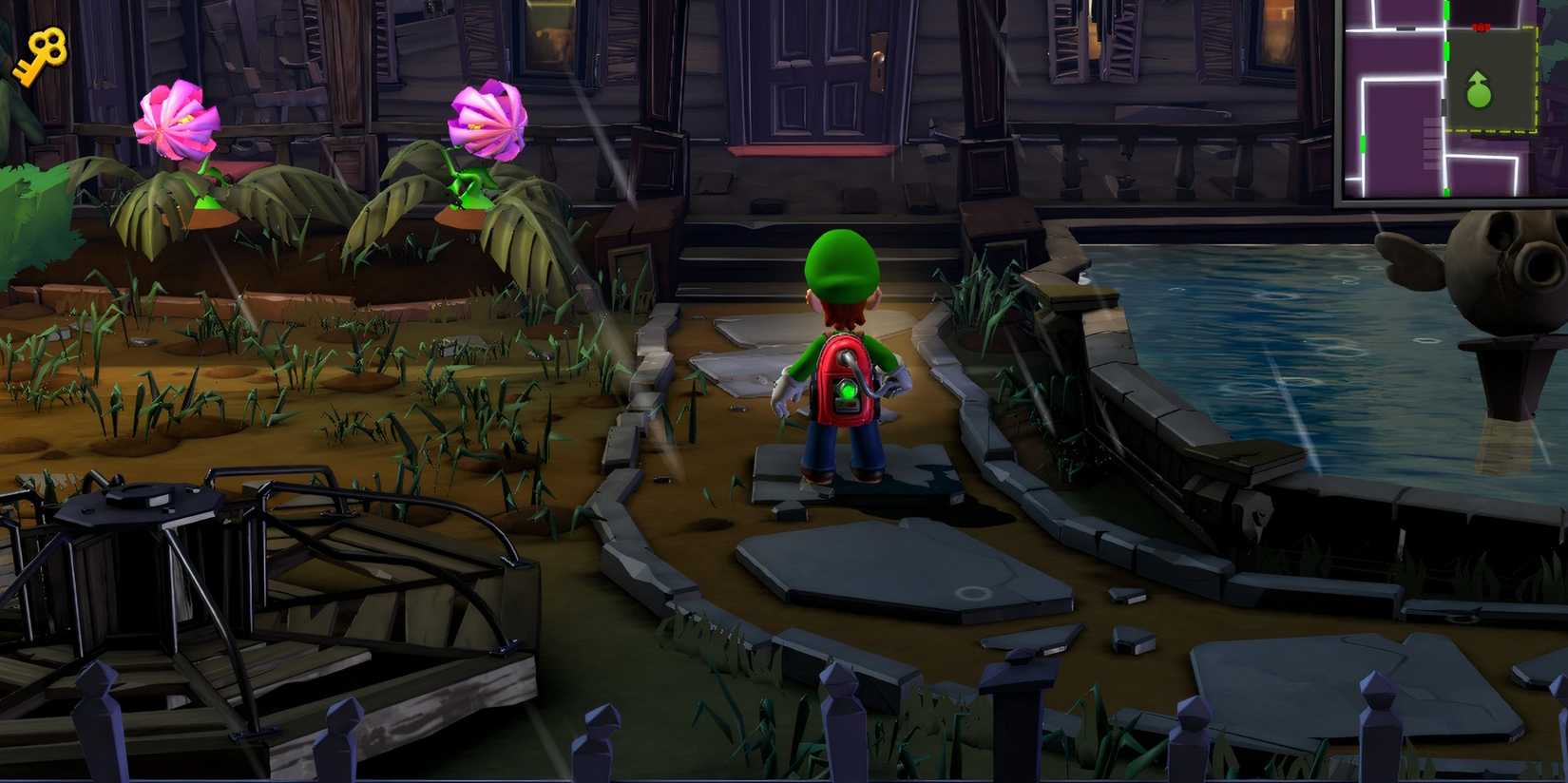 luigi's mansion 2 patio