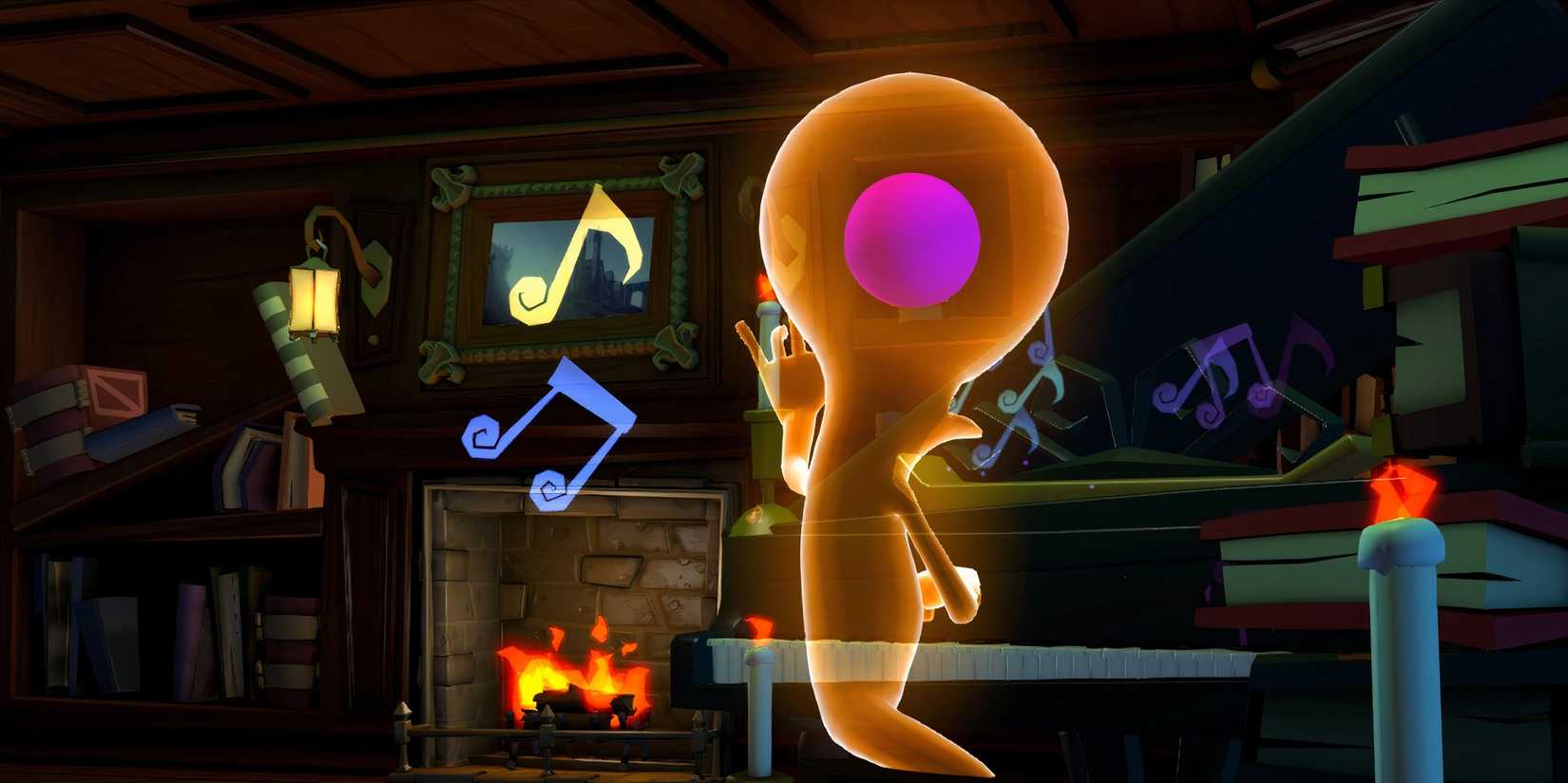 luigi's mansion 2 poltergeist plays piano