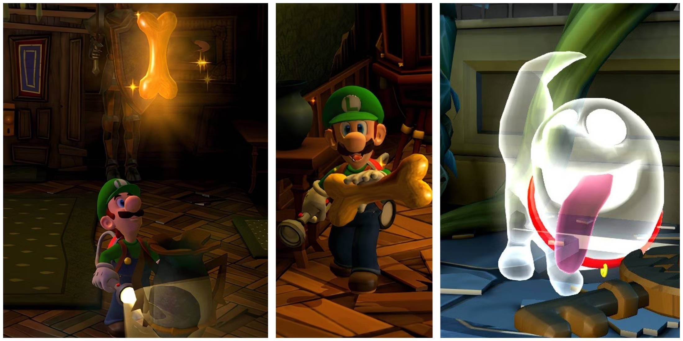 Luigis Mansion 2_Gold Bone Guide