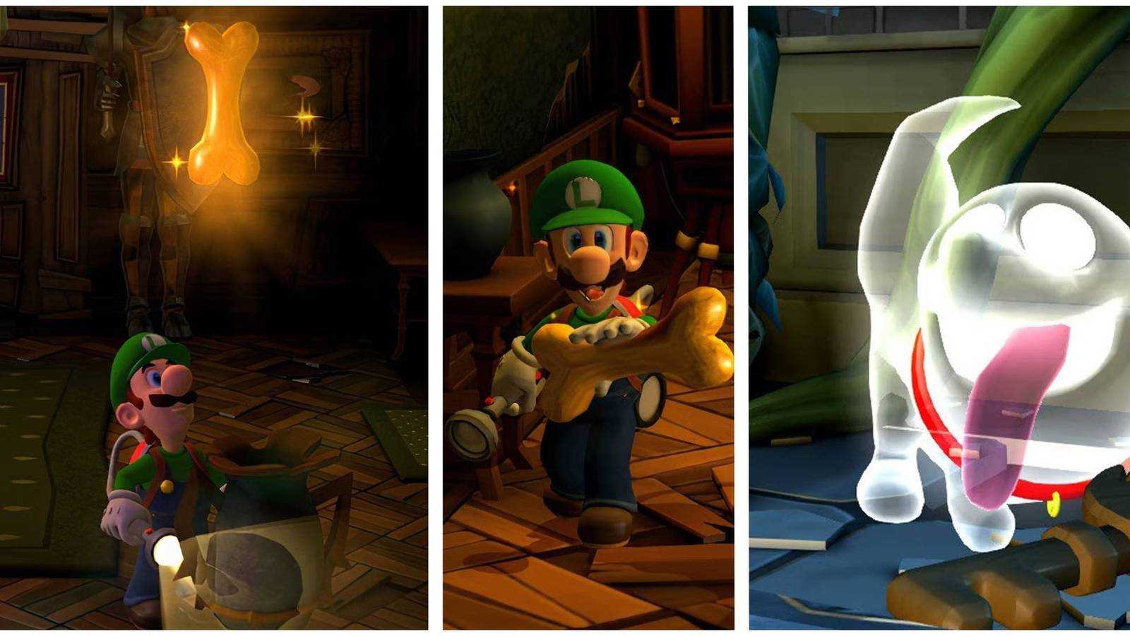 Luigis Mansion 2_Gold Bone Guide