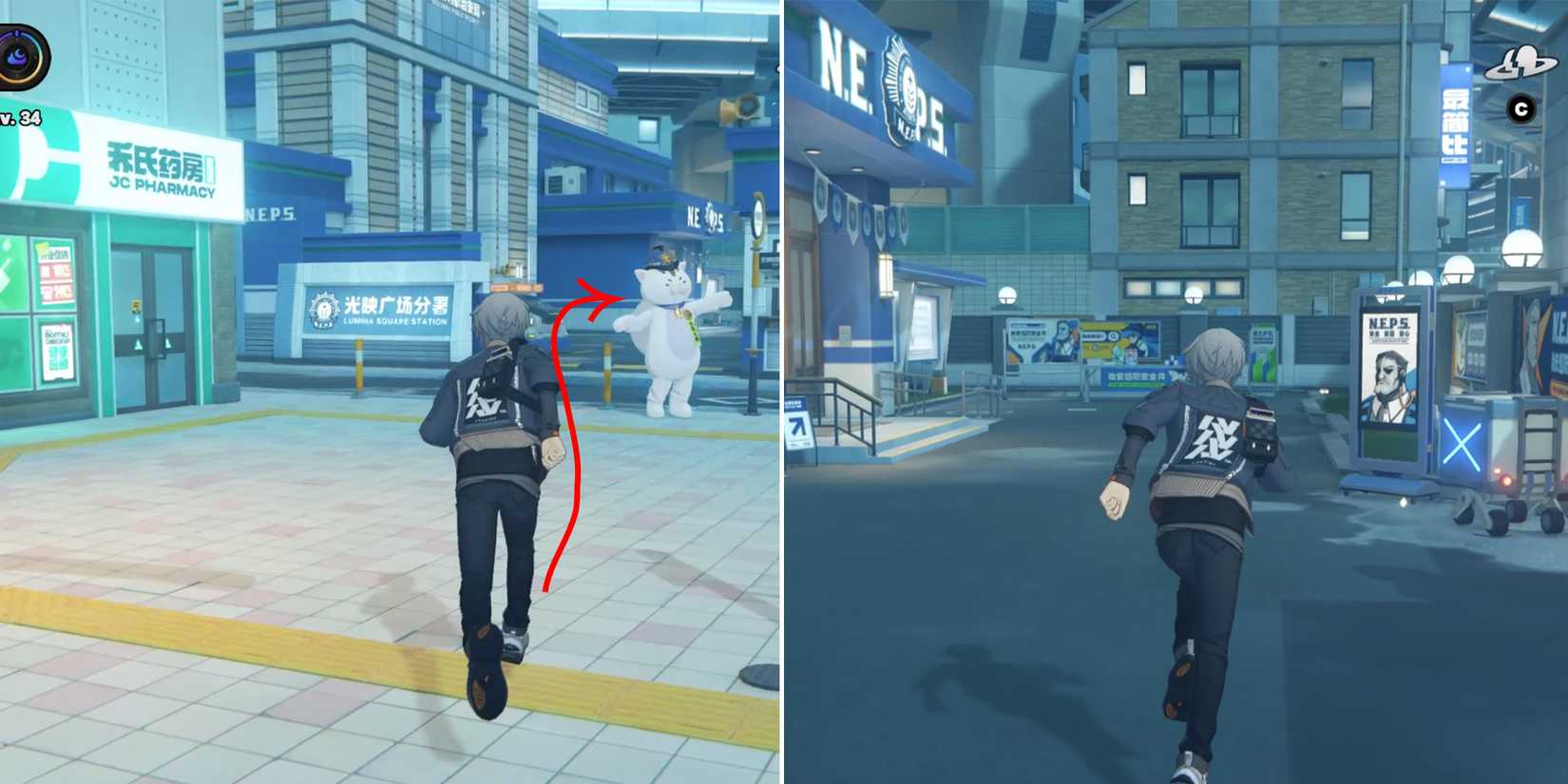 lumina square missing mini cargo truck location 2 in zenless zone zero