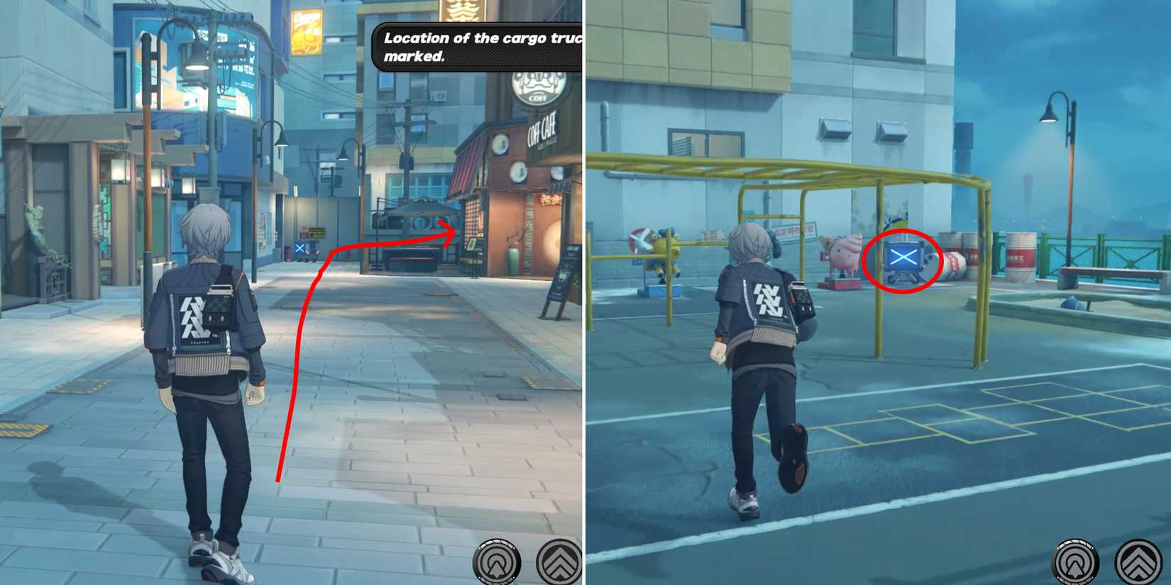 lumina square missing mini cargo truck location 6 in zenless zone zero