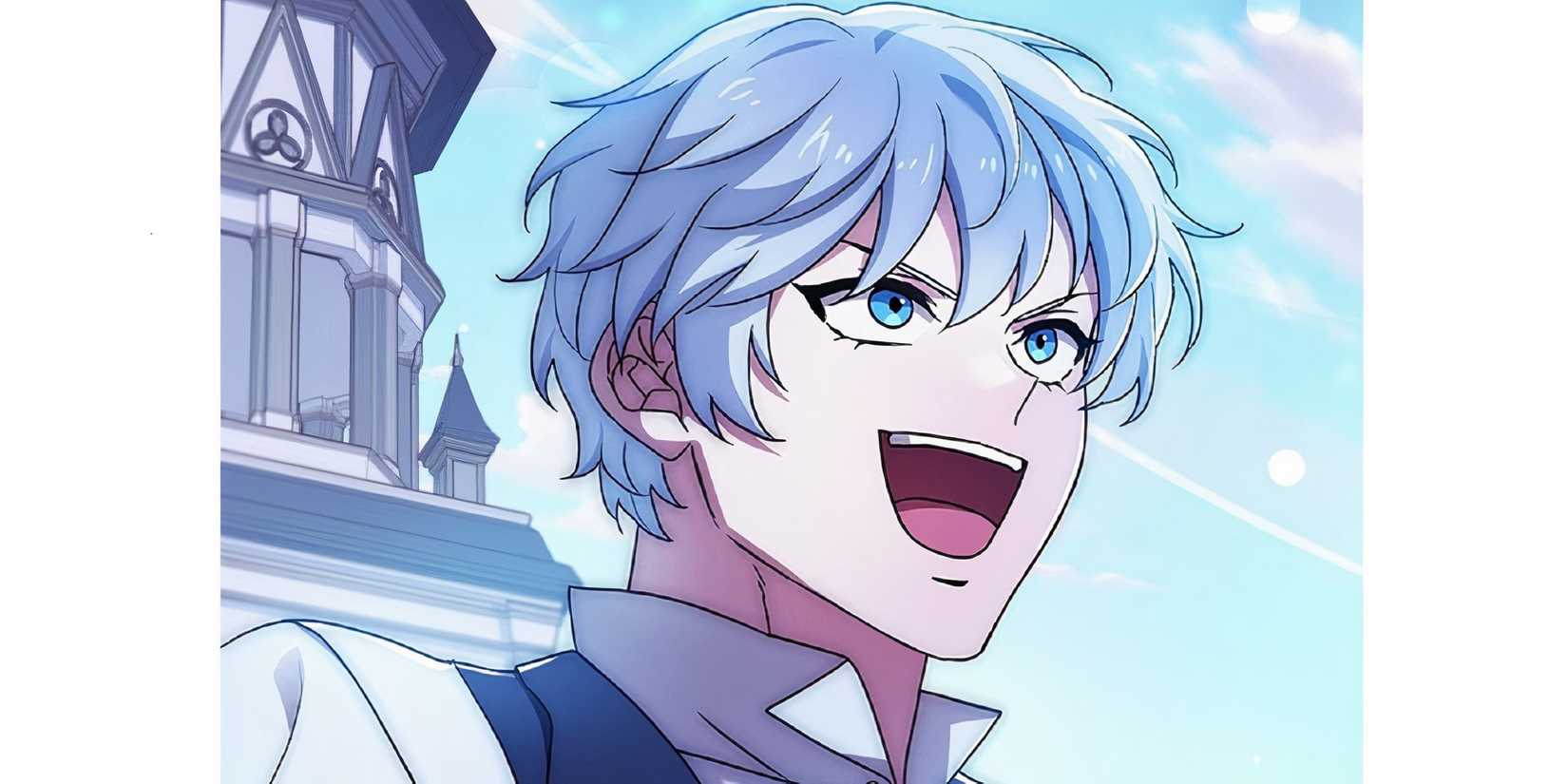 main character of The Apothecary Prince crying out in victory