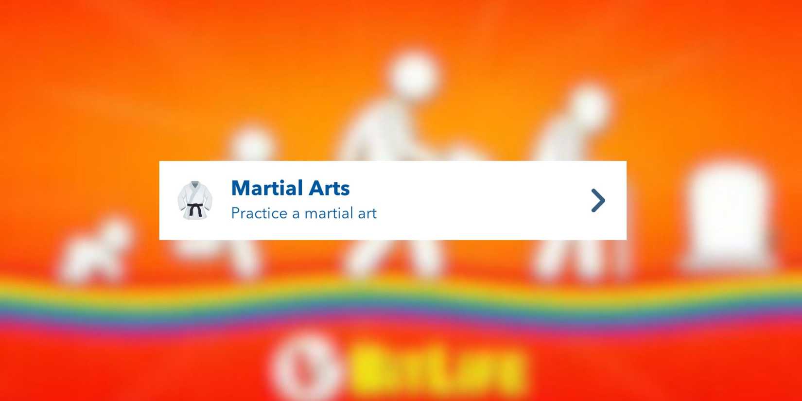 martial arts bitlife
