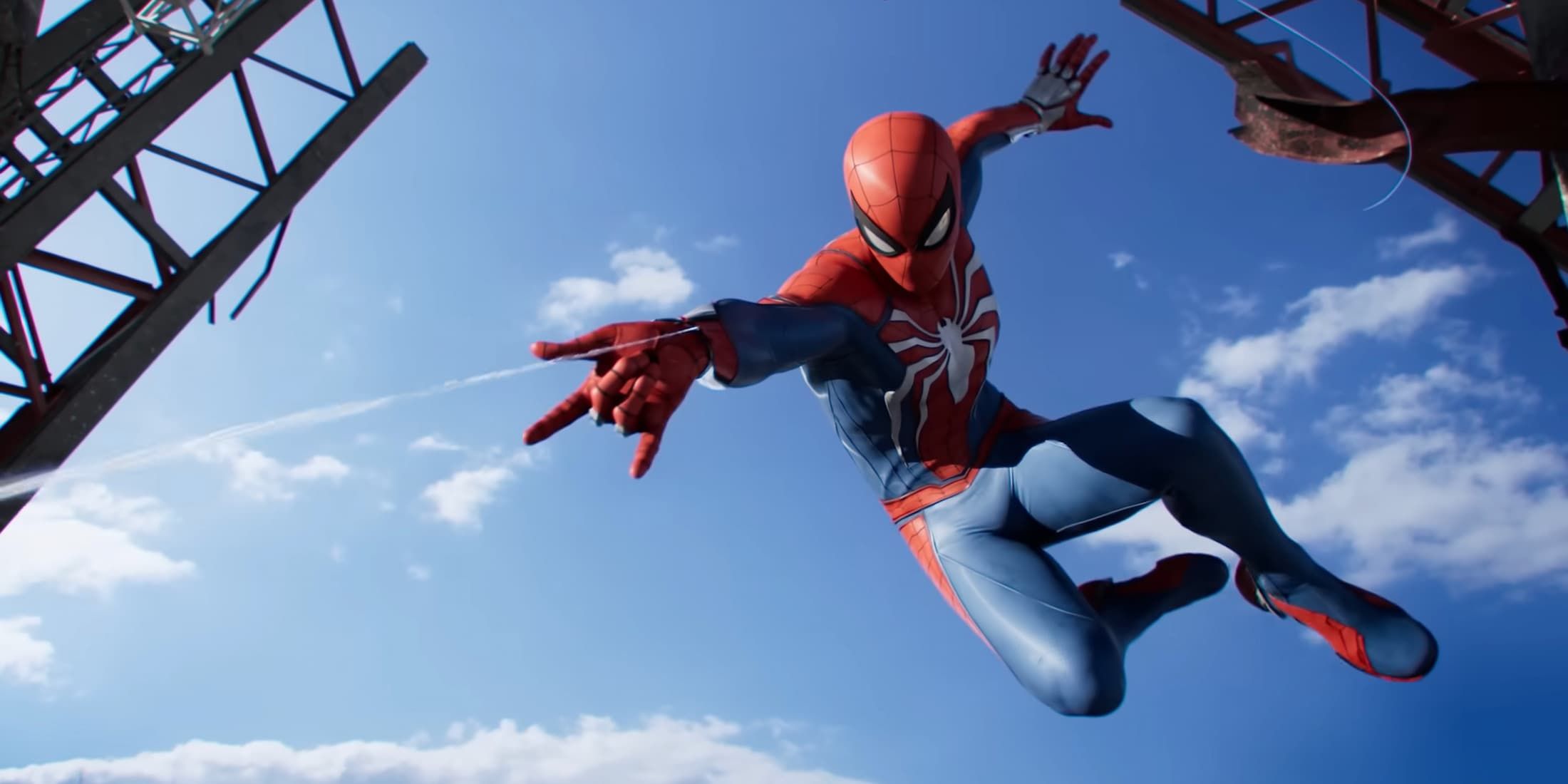 Spider-man from the Be Greater trailer