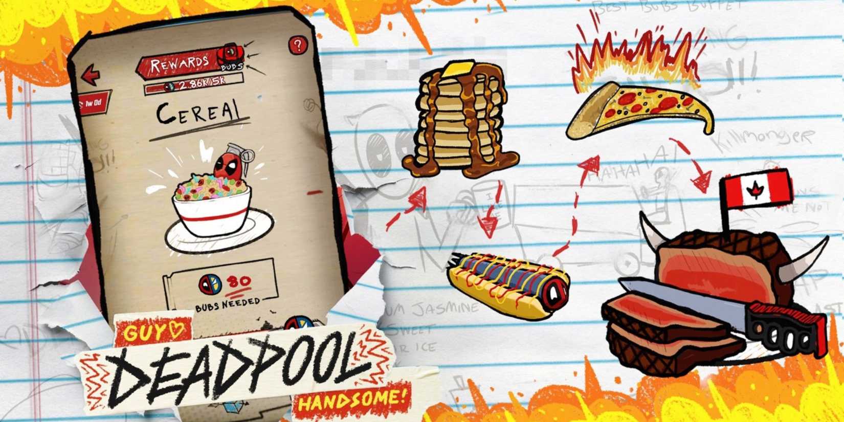 cover art for marvel snap’s deadpool’s diner event.