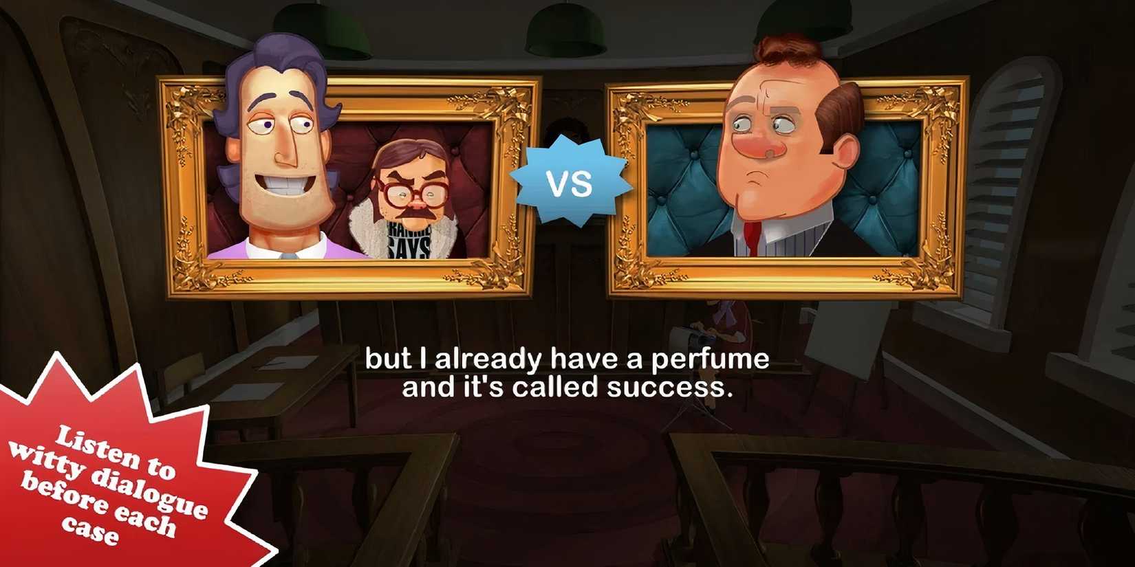 Max from Devil's Attorney with an another attorney