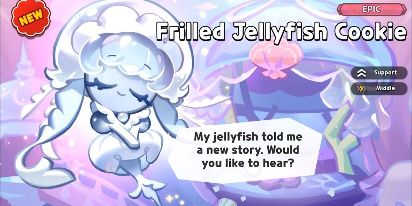 An image of Frilled Jellyfish Cookie from Cookie Run: Kingdom