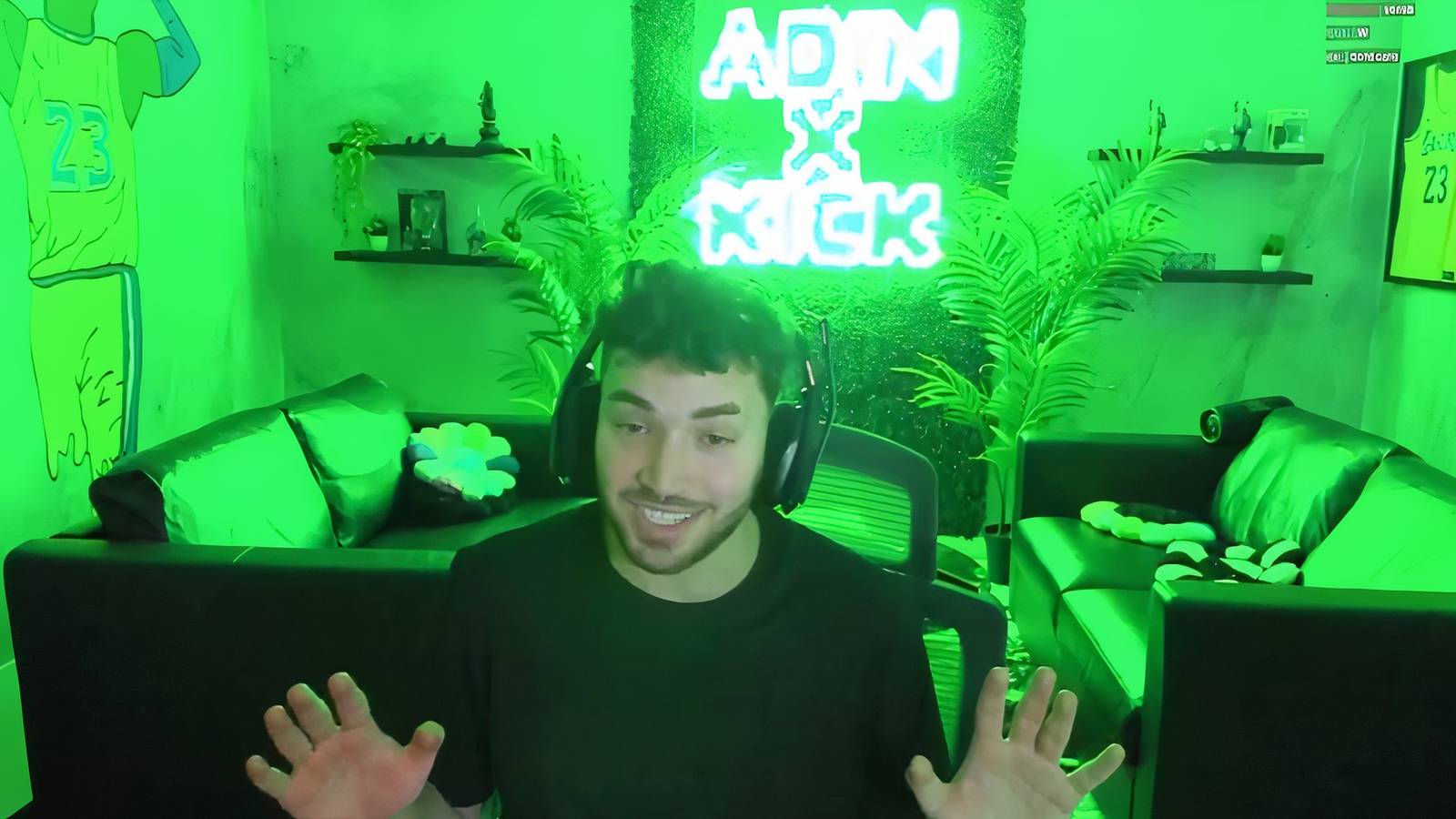 Adin Ross Streaming on Kick