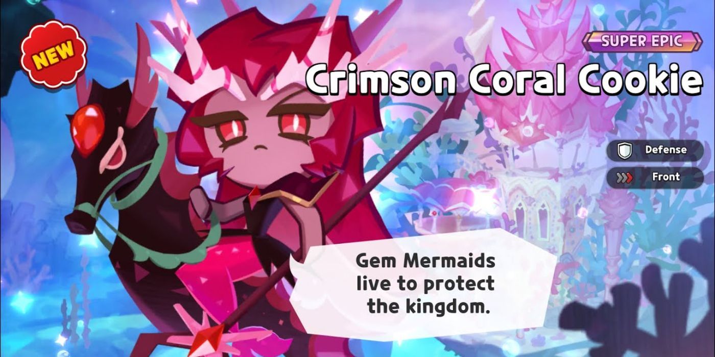 Crimson Coral Cookie Cookie Run Kingdom