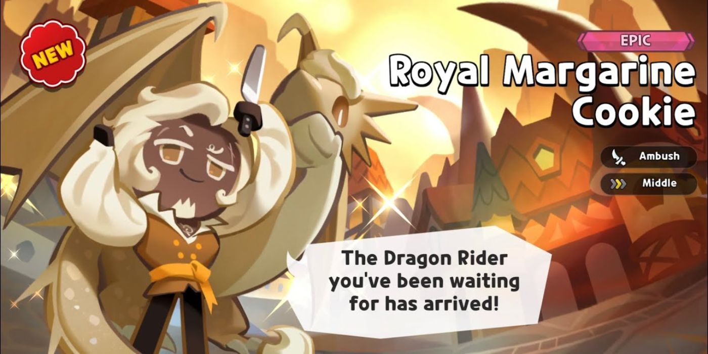 Royal Margarine Cookie Cookie Run Kingdom