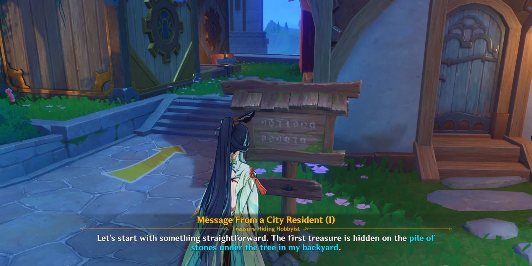 Genshin Impact: All Message From A City Resident Chest Location