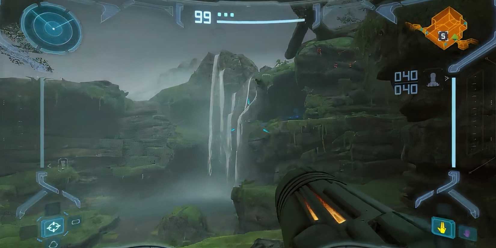 samus exploring the surface of tallon 4 in metroid prime