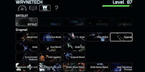 Metroidvania Features- Batman Arkham City