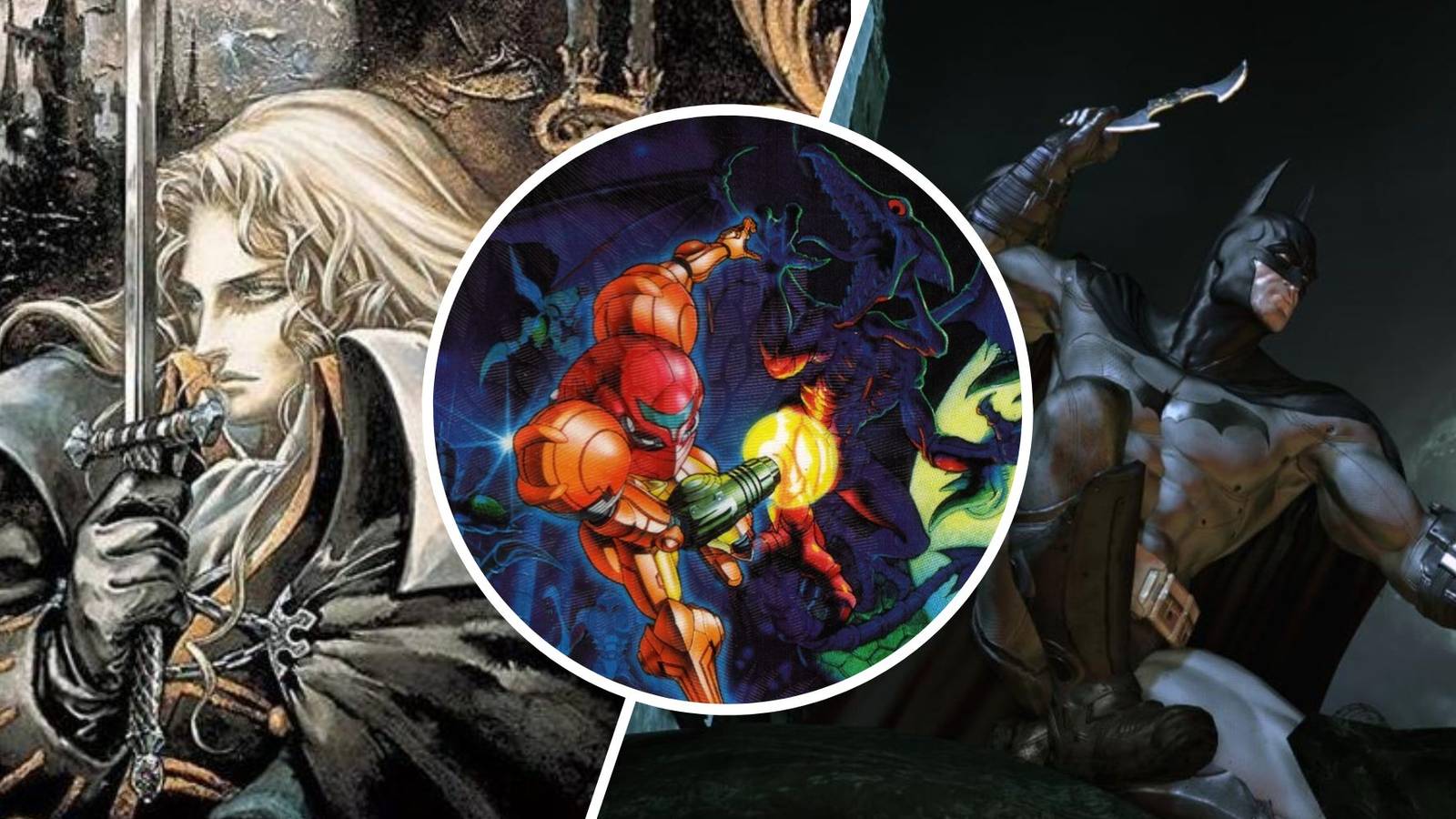 metroidvanias alucard samus batman