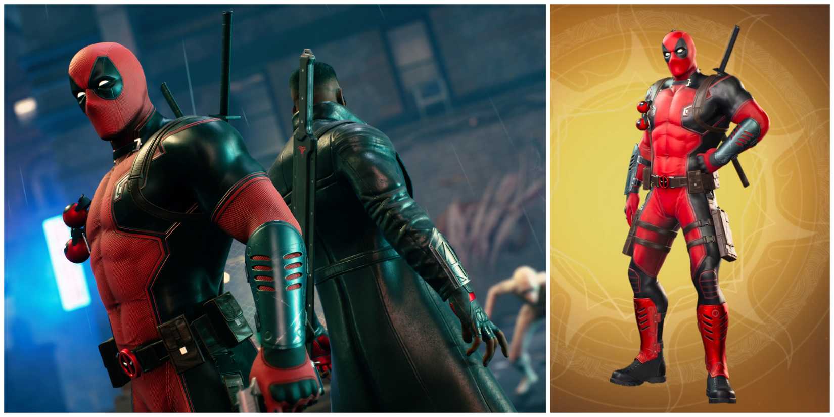 images of Default Deadpool and Blade in Midnight Suns