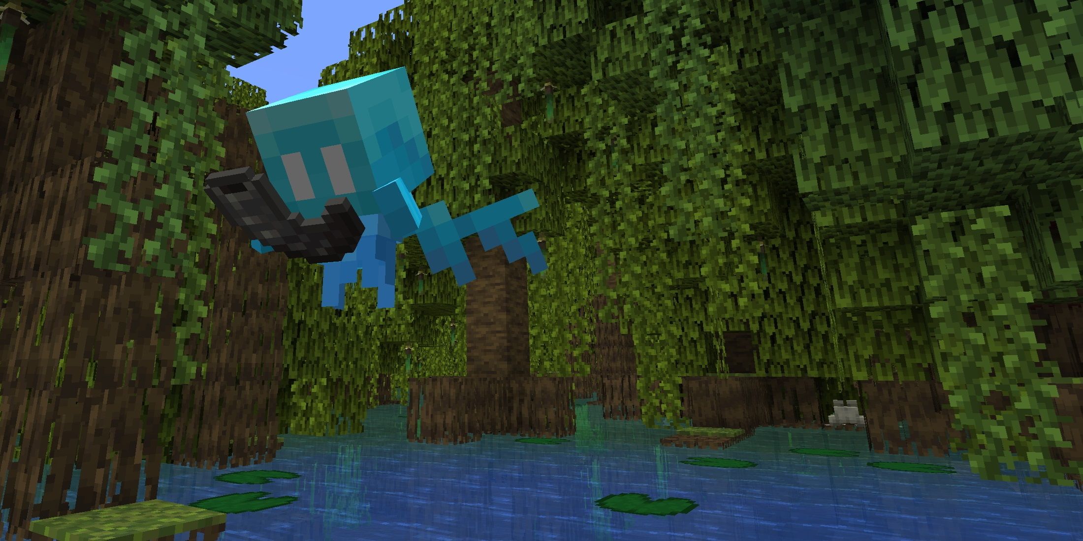 Minecraft Mangrove Swamp and Allay