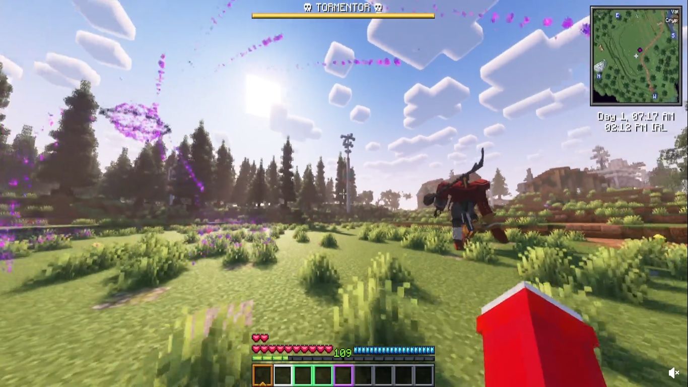 Minecraft Player Builds Fully-Functioning Destiny 2 Tormentor
