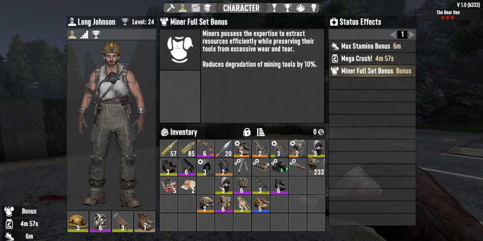 Miner Set 7 Days to Die